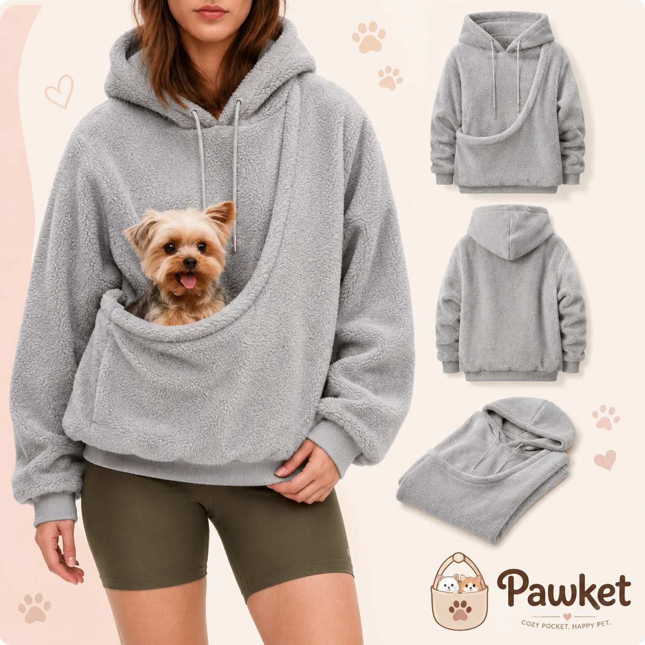 Pawket™ Pet Pocket Hoodie